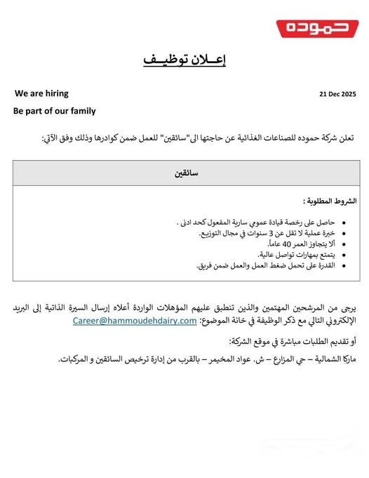 شركة حمودة للصناعات الغذائية