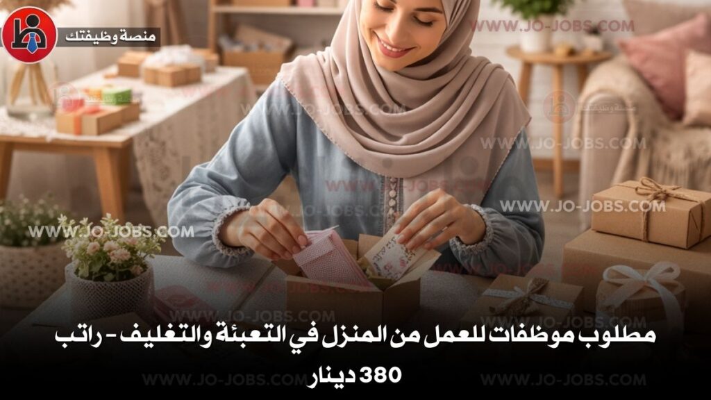 مطلوب موظفات للعمل من المنزل