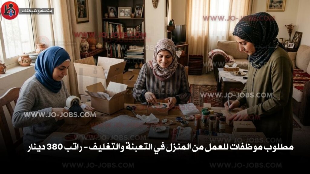 وظائف من المنزل